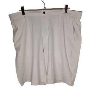 Footjoy Golf Men's Khaki Beige Shorts with Flat Front Men's Size 38 XL